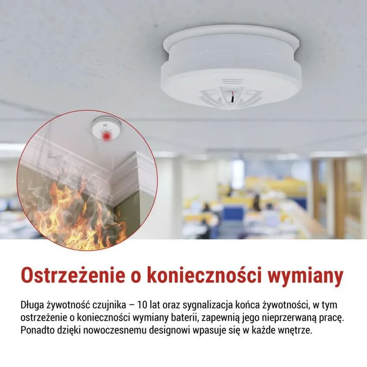 Zastosowanie i montaż czujnika temperatury pożaru