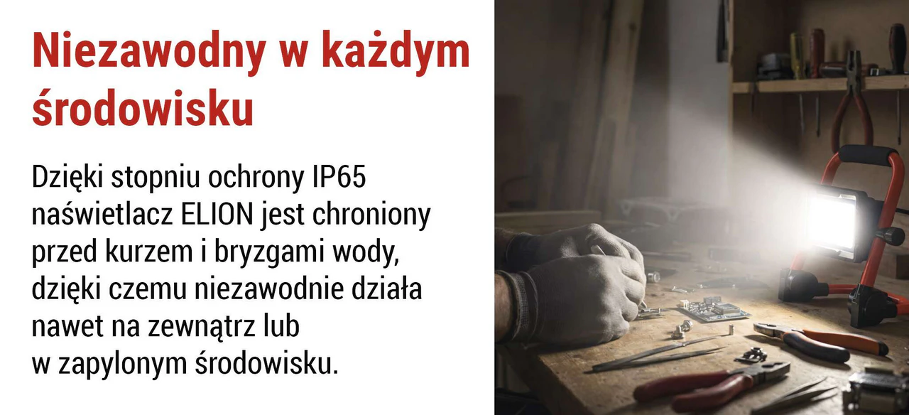 Zastosowanie naświetlacza roboczego