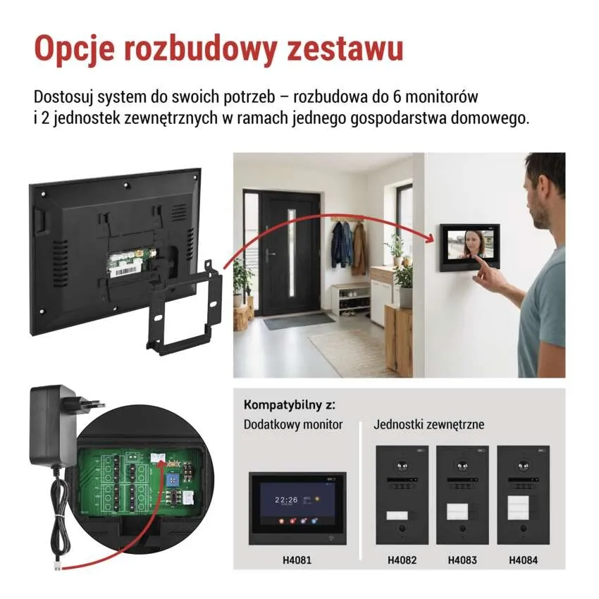 Zastosowanie wideodomofonu GoSmart IP880A