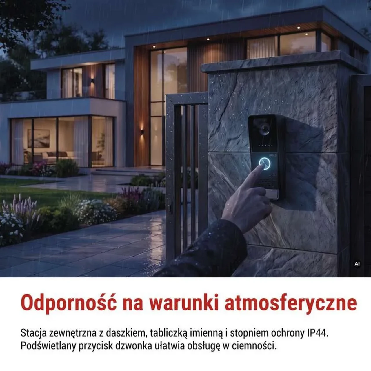 Zestaw wideodomofonowy EMOS EM-LS07HD IP44