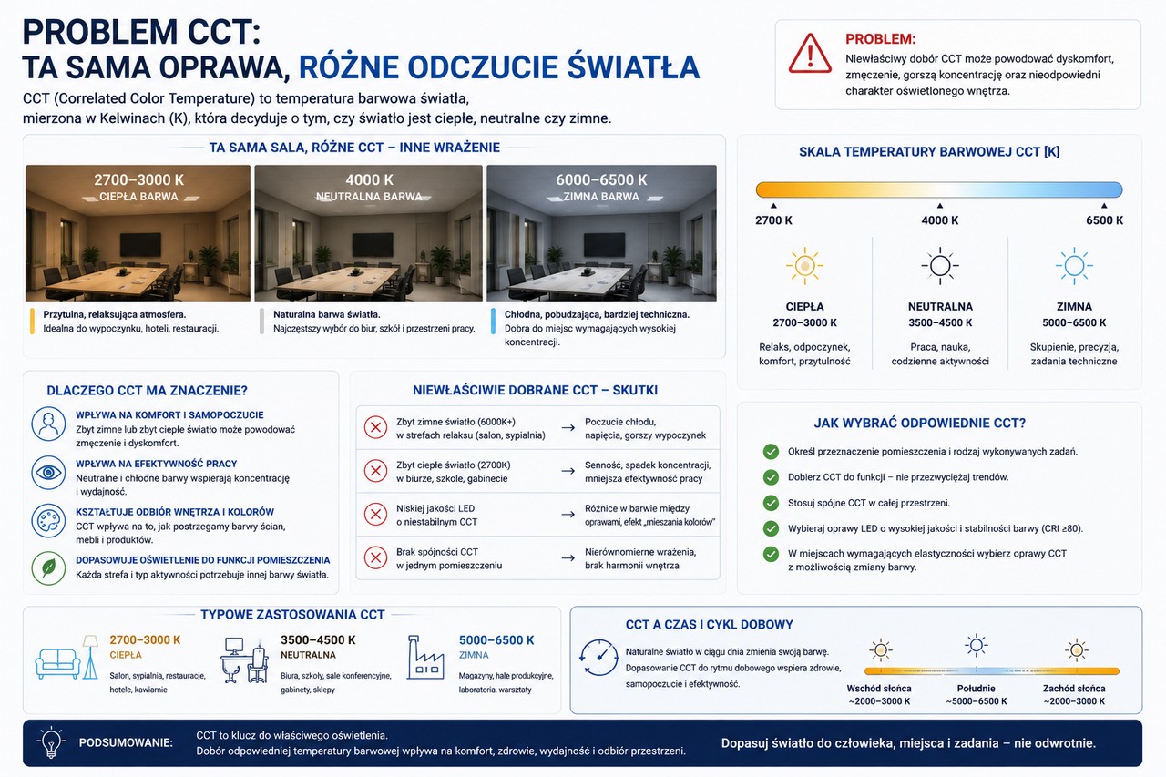 CCT w oświetleniu - co to jest ?