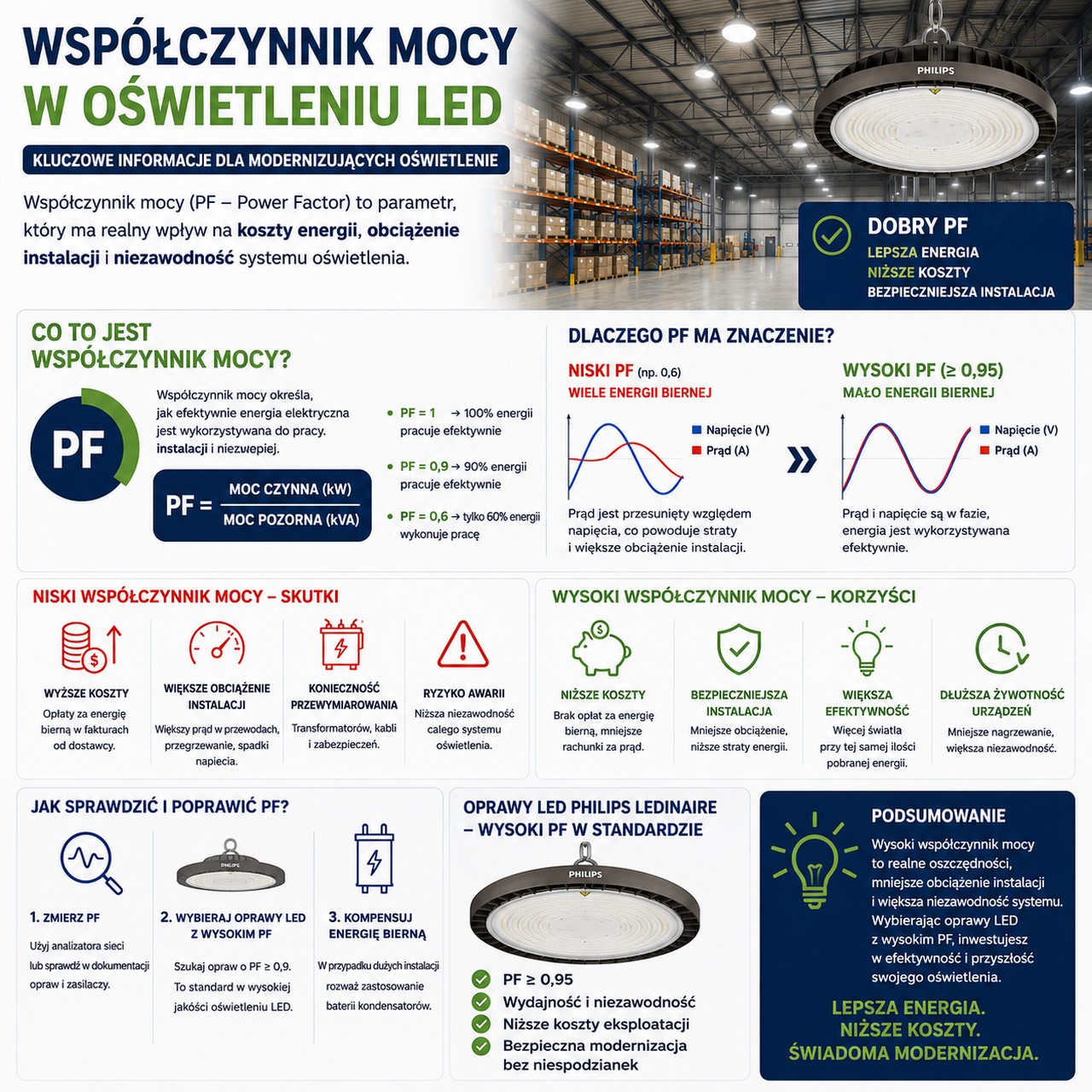 Co to jest współczynnik mocy, czemu jest waży?