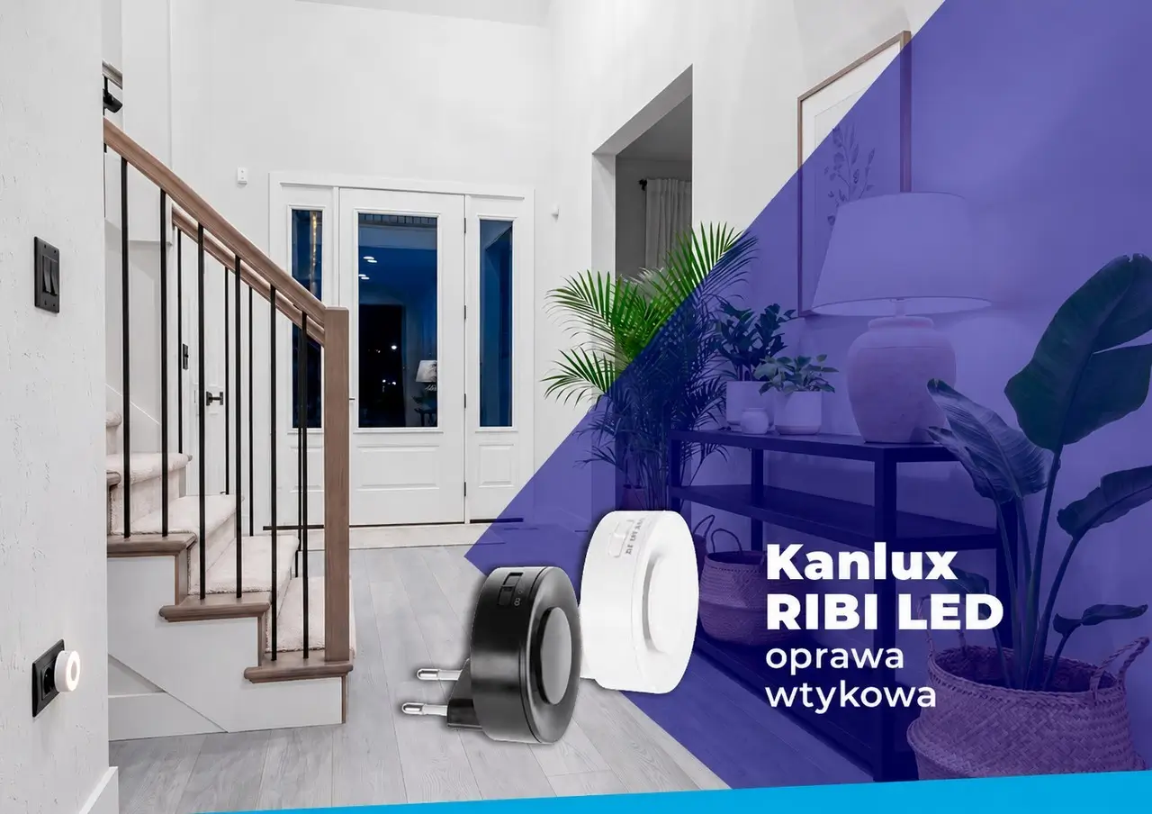 Kanlux RIBI LED oprawa wtykow