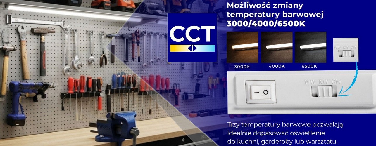 Kanlux MERA CCT to oprawa podszafkowa