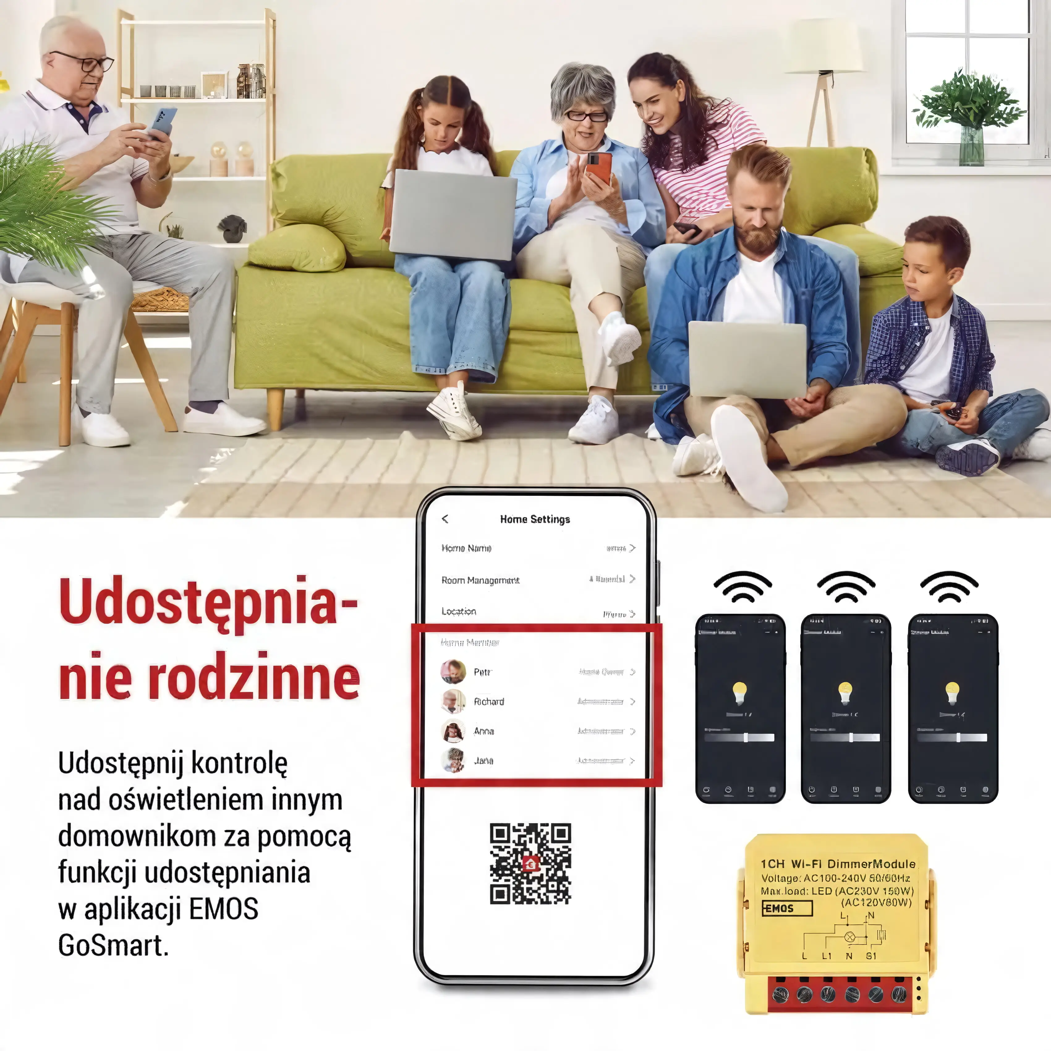 modul-sciemniacza-wifi-emos-230v