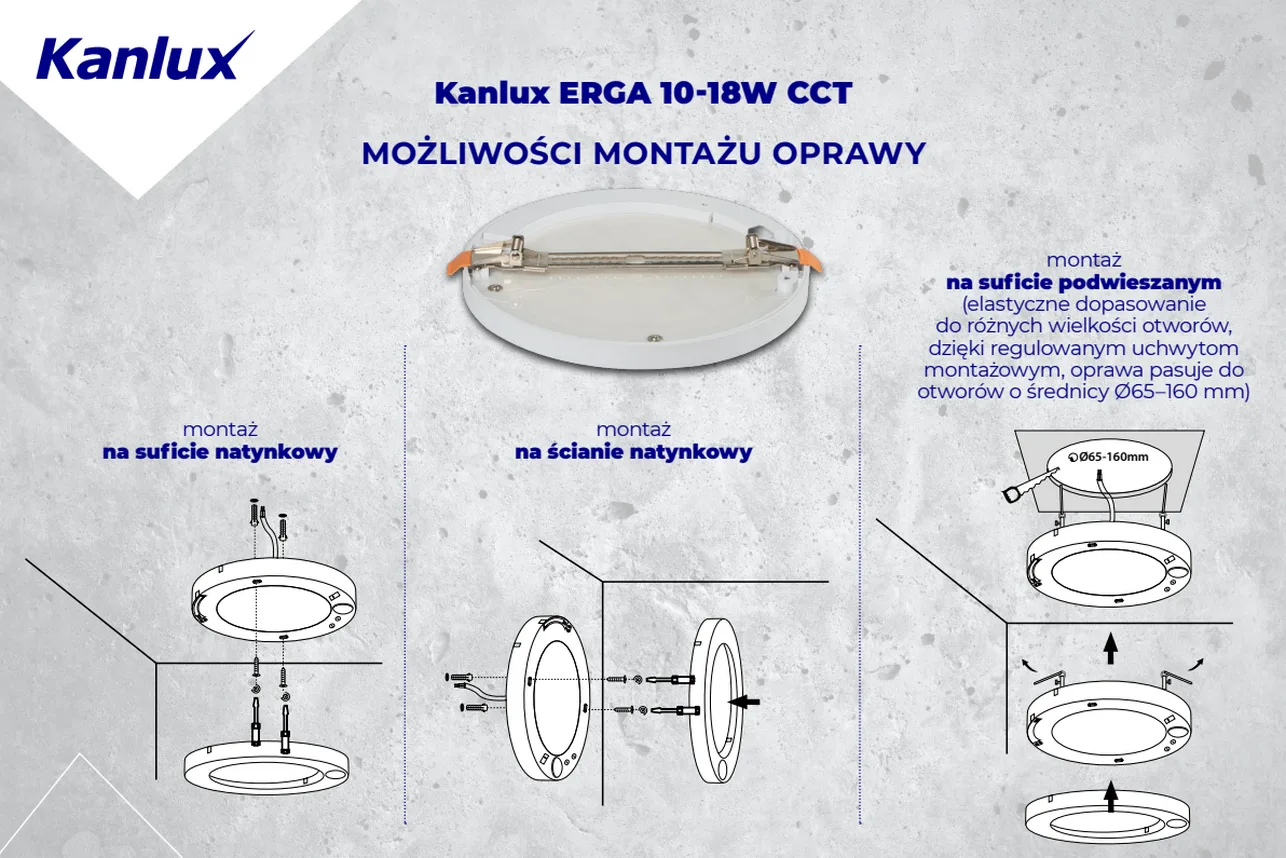Montaż ERGO Kanlux