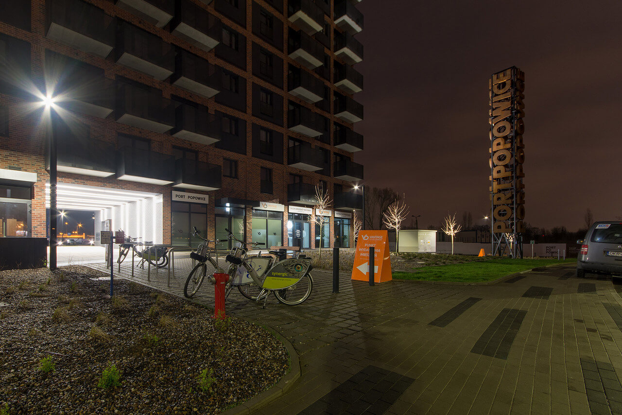Port Popowice kompleksowa realizacja oświetlenia LED