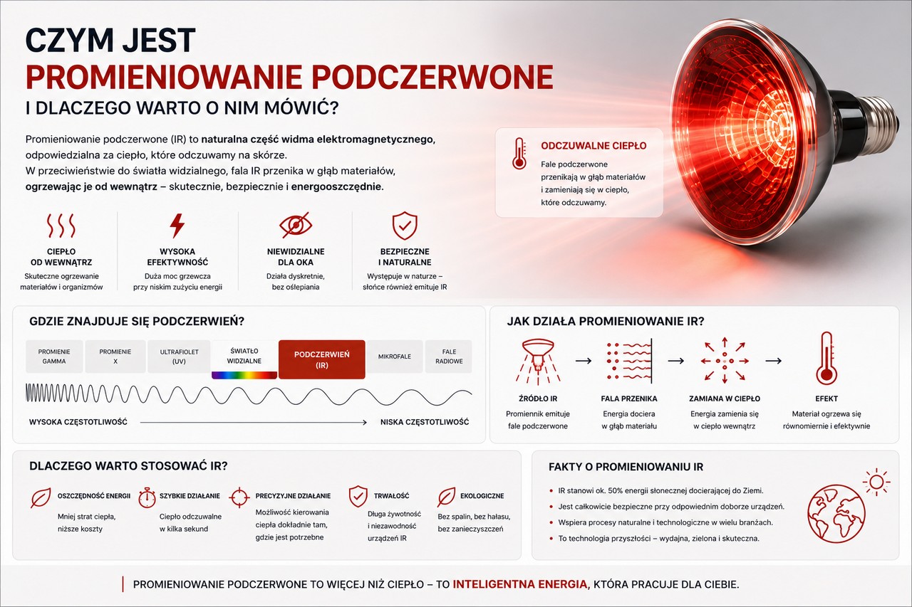Czym jest promieniowanie podczerwone IR?
