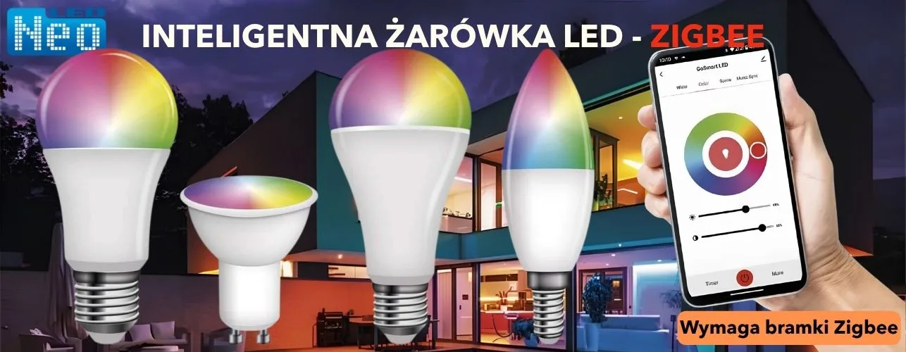 Zestawienie różnych żarówek z serii GoSmart