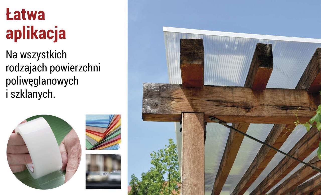 Taśma do klejenia szkła