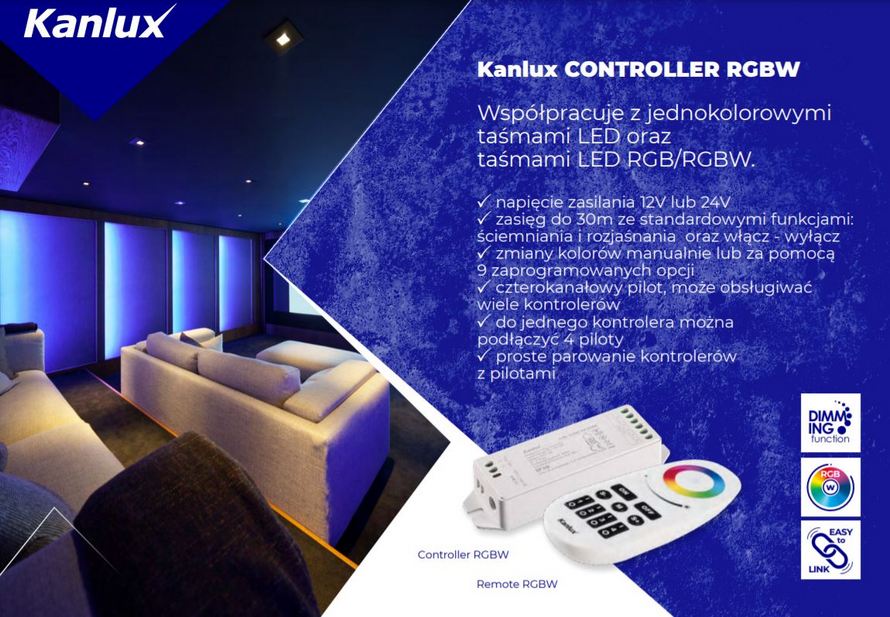 sterownik led rgb z pilotem