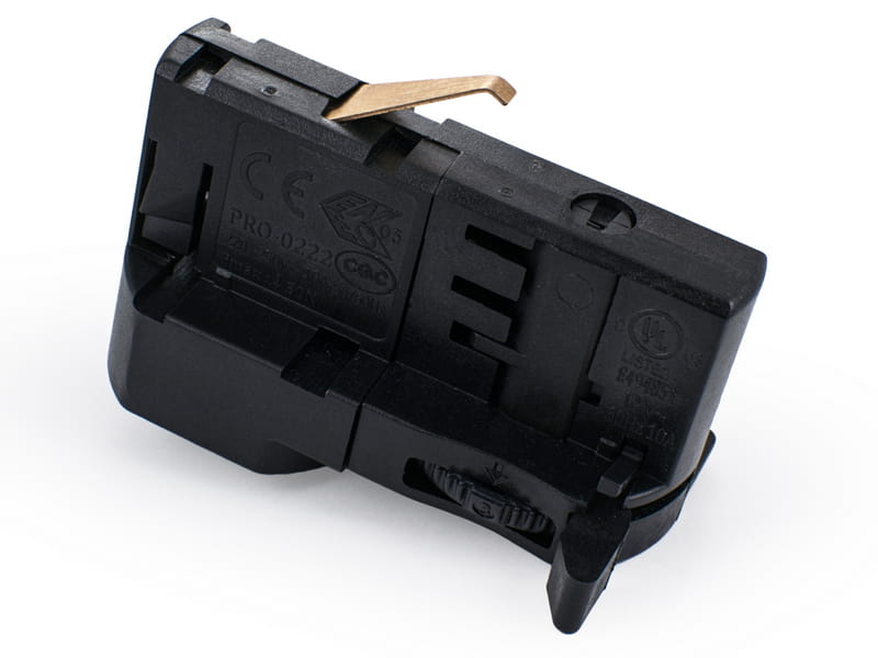 Adapter 3-fazowy do szynoprzewodów czarny PRO-0222-B